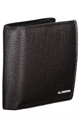 La Martina Brown Leather Men Wallet