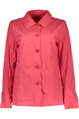 Gant Red Cotton Women Jacket