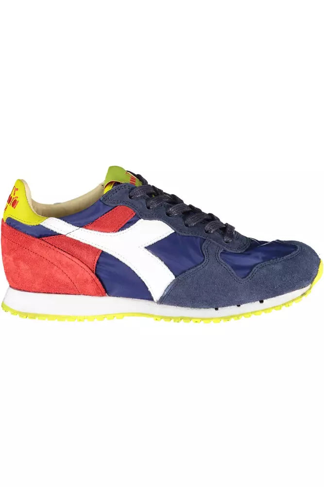 Diadora Blue Leather Women Sneaker