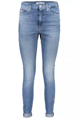 Tommy Hilfiger Light Blue Cotton Women Jeans