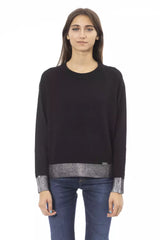 Baldinini Trend Black Wool Women Sweater