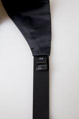 Dolce & Gabbana Elegant Black Silk Cummerbund