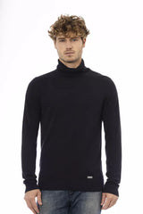 Baldinini Trend Blue Modal Men Sweater