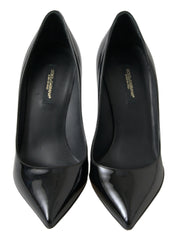 Dolce & Gabbana Elegant Patent Leather Heels Pumps