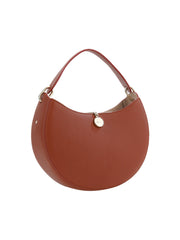 Chloé Sepia Brown Small Arlène Leather Shoulder Bag