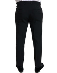 Dolce & Gabbana Black 2 Piece Double Breasted SICILIA Suit