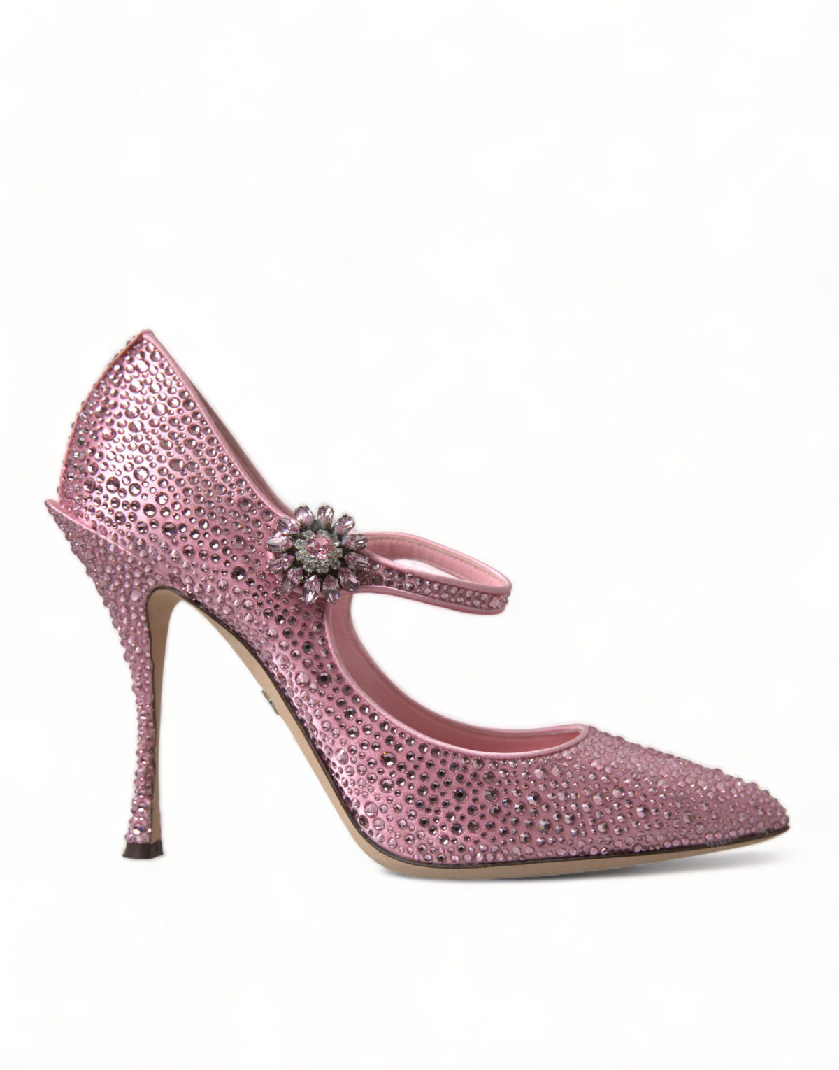 Dolce & Gabbana Enchanting Pink Crystal Pumps