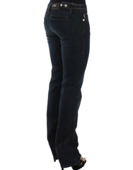 Costume National Chic Blue Slim Fit Denim Delight