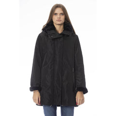 Baldinini Trend Black Polyester Women Jacket