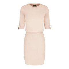 Elisabetta Franchi "Pink Viscose Women Dress"