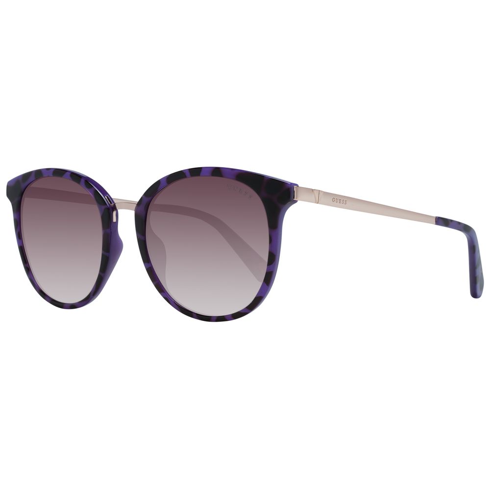 Guess Purple Unisex Sunglasses