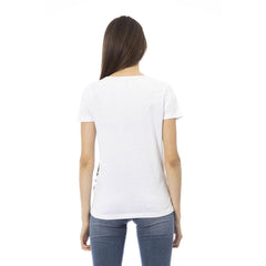 Trussardi Action White Cotton Women's Top