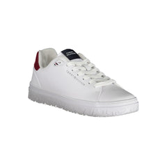 Tommy Hilfiger White Leather Men Sneaker