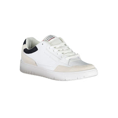 Tommy Hilfiger White Polyethylene Men Sneaker