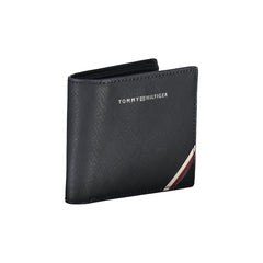 Tommy Hilfiger Blue Leather Men Wallet