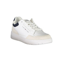 Tommy Hilfiger White Leather Men Sneaker