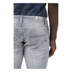 Dondup Elegant Grey Stretch Icon Jeans