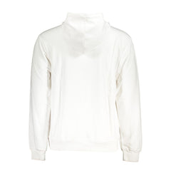 Fila Chic White Cotton Blend Hooded Sweater