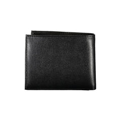 Guess Jeans Elegant Black Leather Wallet with RFID Block