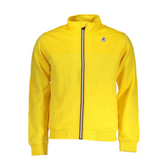 K-WAY Sunshine Yellow Long-Sleeved Zip Sweatshirt