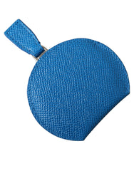 Dolce & Gabbana Elegant Blue Leather Mirror Holder