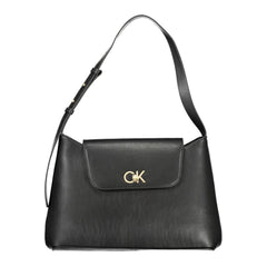 Calvin Klein Black Polyester Handbag