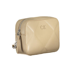 Calvin Klein Beige Polyester Handbag