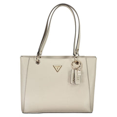 Guess Jeans Beige Polyethylene Handbag