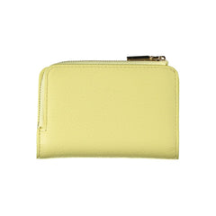 Coccinelle Yellow Leather Wallet