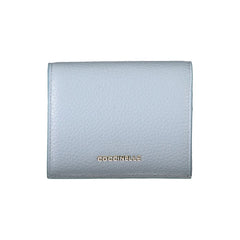 Coccinelle Light Blue Leather Wallet