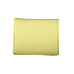 Coccinelle Yellow Leather Wallet