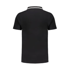 Fila Black Cotton Polo Shirt