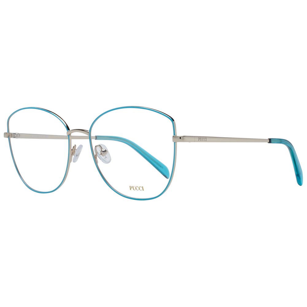 Emilio Pucci Turquoise Women Optical Frames