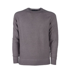 Emilio Romanelli Gray Cashmere Men Sweater