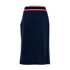 PINKO Blue Viscose Skirt