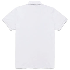 Refrigiwear Elegant White Polo with Embroidered Logo