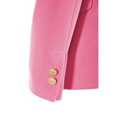 Yes Zee Pink Polyester Women Blazer