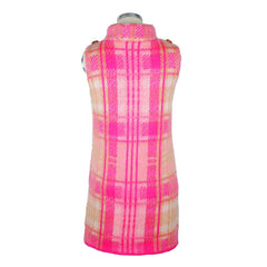 Elisabetta Franchi Fuchsia Marabou Women Dress