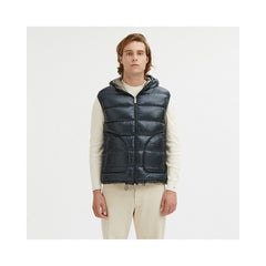 Centogrammi Gray Nylon Men's Reversible Vest