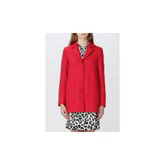 Love Moschino Red Wool Women's Coat