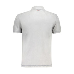 Napapijri Gray Cotton Polo Shirt