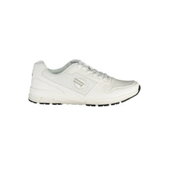 Carrera White Polyester Sneaker