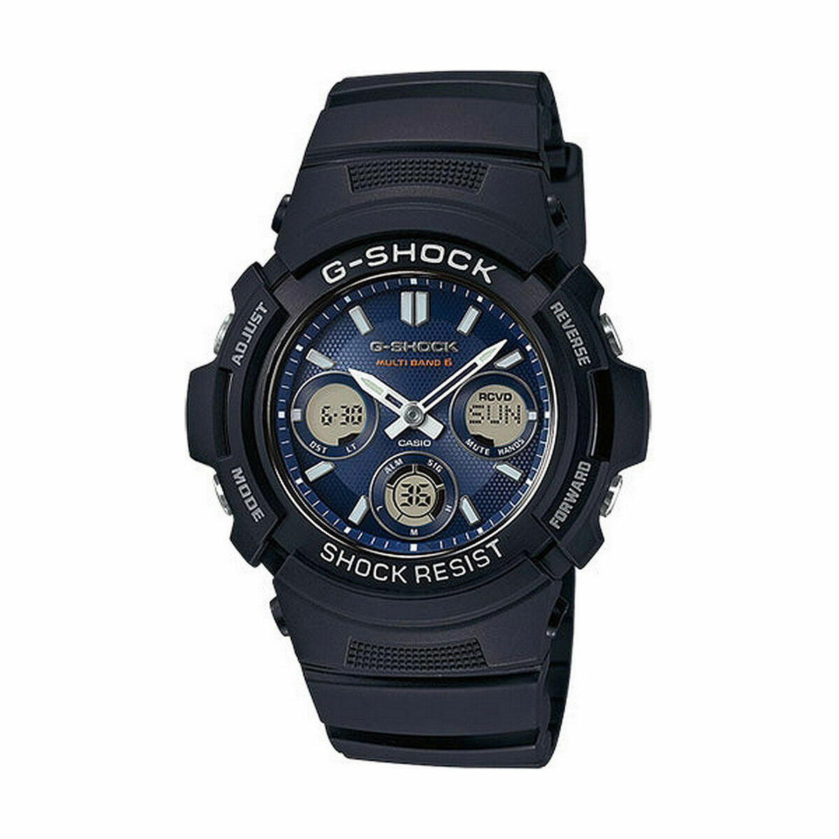 Men's Watch Casio AWG-M100SB-2AER (Ø 52 mm)