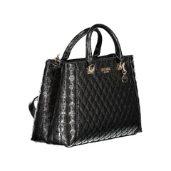 Guess Jeans Black Polyethylene Handbag