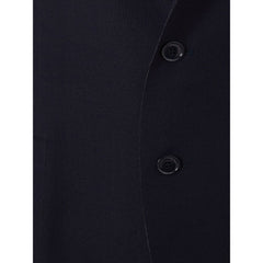 Elegant Blue Cotton Lardini Jacket