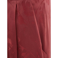 Lardini Elegant Red Tailored Pants