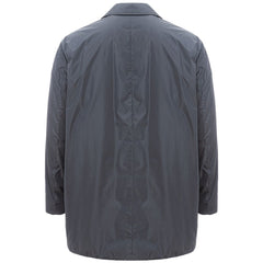 Peuterey Elegant Gray Polyamide Men's Jacket