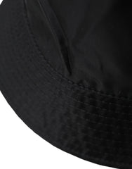 Dolce & Gabbana Black Wide Brim Cap Bucket Hat Men