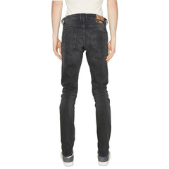 Diesel Black Cotton Jeans & Pant