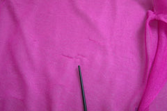 Dolce & Gabbana Pink Transparent Crewneck Long Sleeves Top